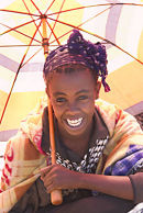 Market girl, Lalibela